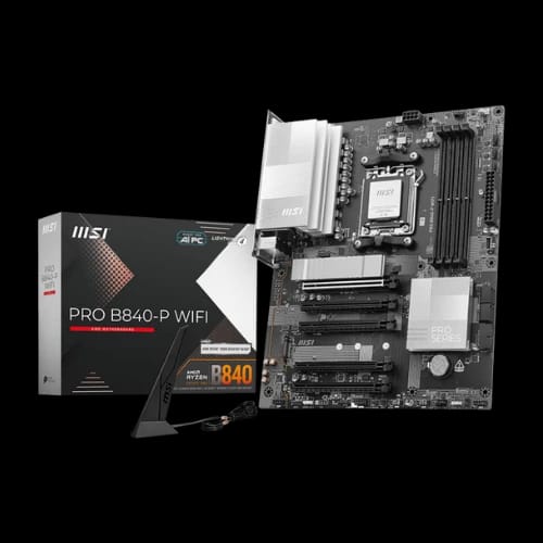 msi pro b840 p wifi am5 atx amd motherboard