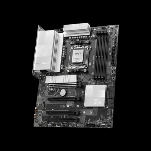 msi pro b850 p wifi am5 atx motherboardside