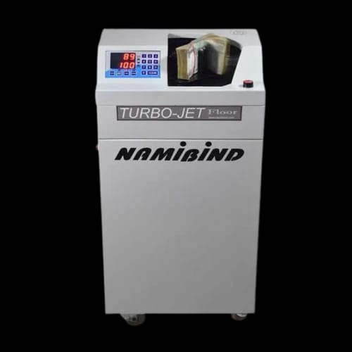 namibind turbojet floor standing money counting machine