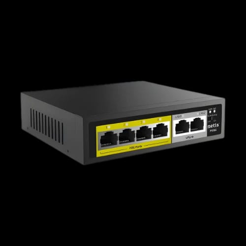 netis p106c 6 port unmanaged poe switch main