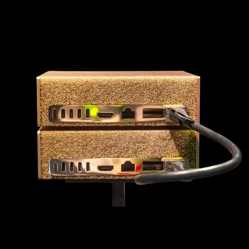 nvidia dgx spark gpu powered ai workstation connection