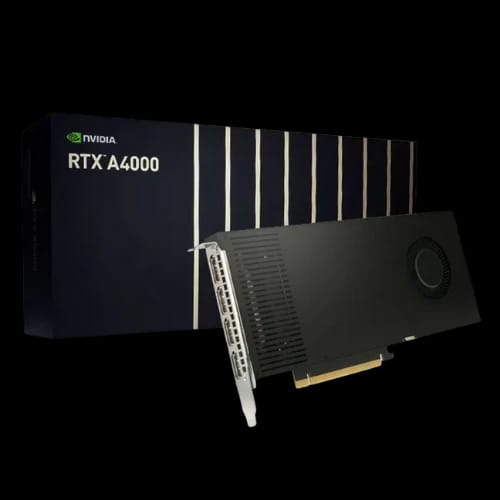 nvidia rtx a4000 ampere architecture 16gb gddr6 graphics card 1