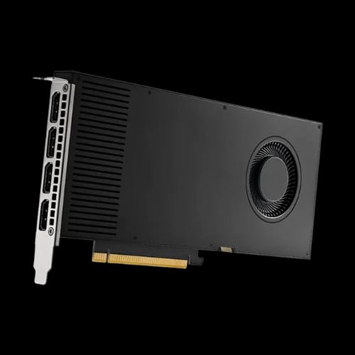 nvidia rtx a4000 ampere architecture 16gb gddr6 graphics card 2