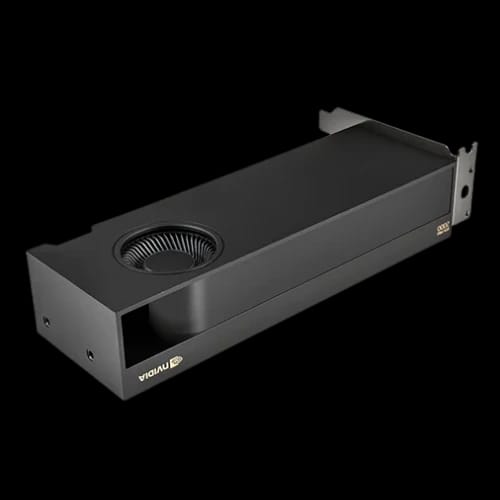 nvidia rtx pro 2000 blackwell 16 gb gddr7 graphics card side view