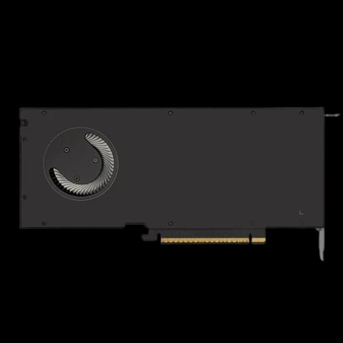 nvidia rtx pro 4000 blackwell 24gb gddr7 graphics card backside