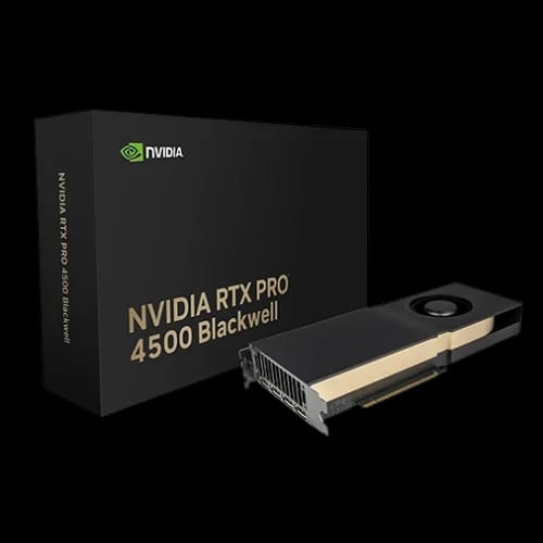 nvidia rtx pro 4500 blackwell 32gb gddr7 graphics card with full box