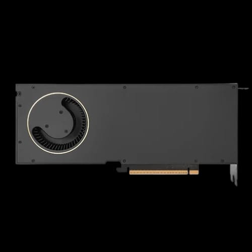 nvidia rtx pro 6000 blackwell max q workstation edition back side