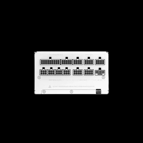 nzxt c1000 1000 watt 80 gold atx 31 full modular power supply white ports