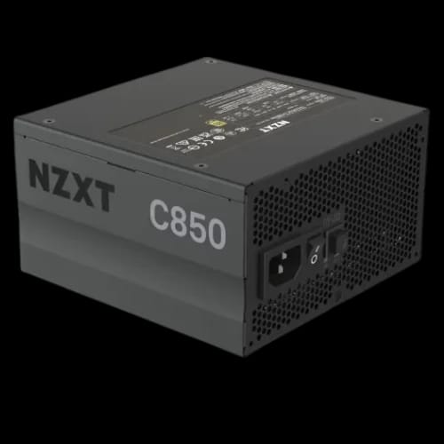 nzxt c850 850 watt 80 plus gold atx 31 full modular power supply black 2
