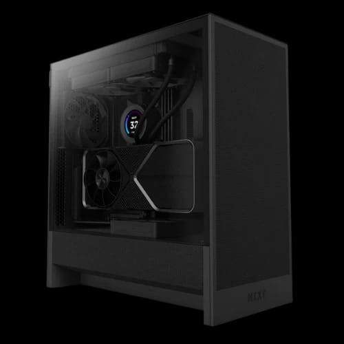 nzxt h5 flow 2024 compact mid tower airflow casing