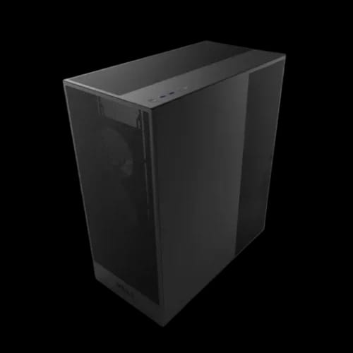 nzxt h7 flow rgb 2024 edition mid tower atx airflow gaming casing black 3