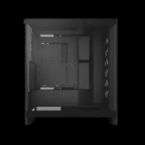 nzxt h7 flow rgb 2024 edition mid tower atx airflow gaming casing black 4