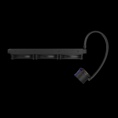 nzxt kraken 360 rgb aio cpu liquid cooler with lcd display black 2
