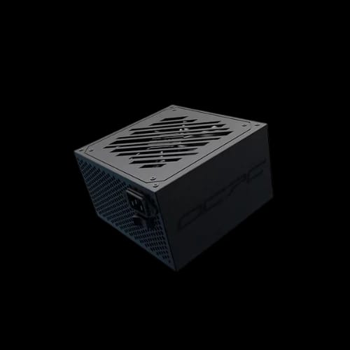 ocpc energia bz650 650w 80 bronze atx power supply tilted
