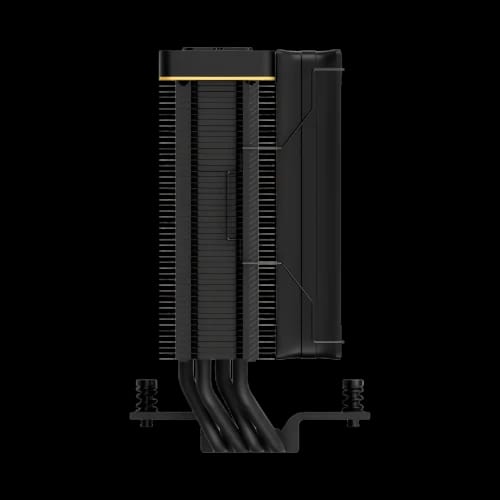 ocypus iota a40 bk single tower air cpu cooler with display radiator