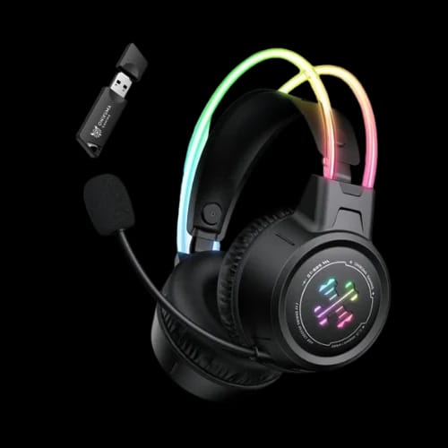 onikuma gt889 gaming headset triple mode rgb lighting with mic