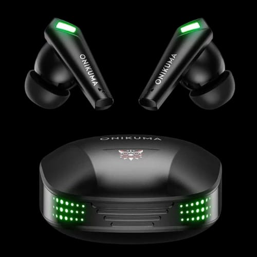 onikuma t308 bluetooth earbuds black