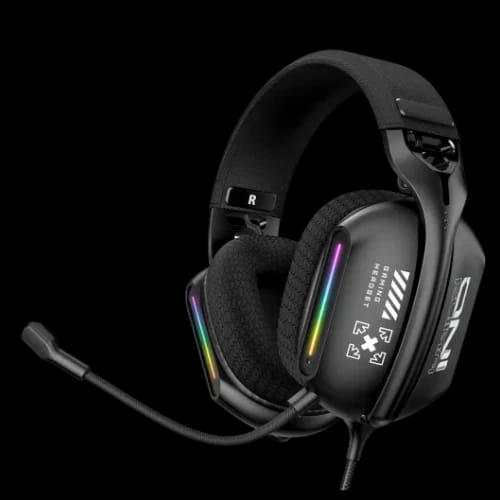 onikuma x12 rgb wired gaming headset black