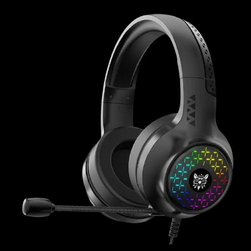 onikuma x7 pro wired rgb gaming headphone black