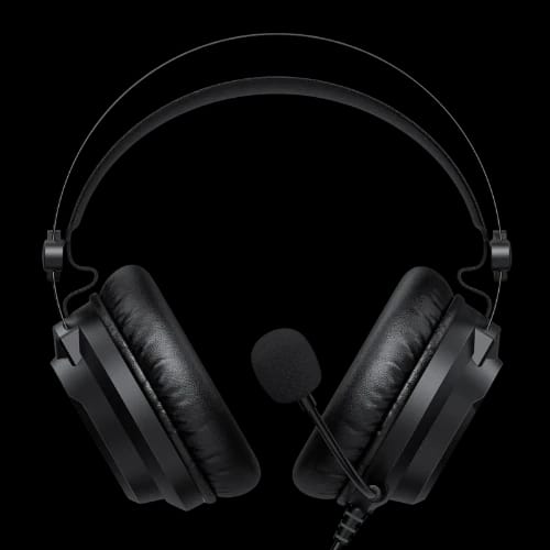 onikuma x80 wired gaming headphone with mic black 2