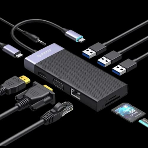 orico mdk 10p type c 10 in 1 multifunctional docking station 4