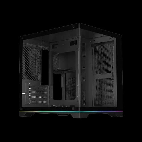pc power darkion infinity bk gaming casing without light
