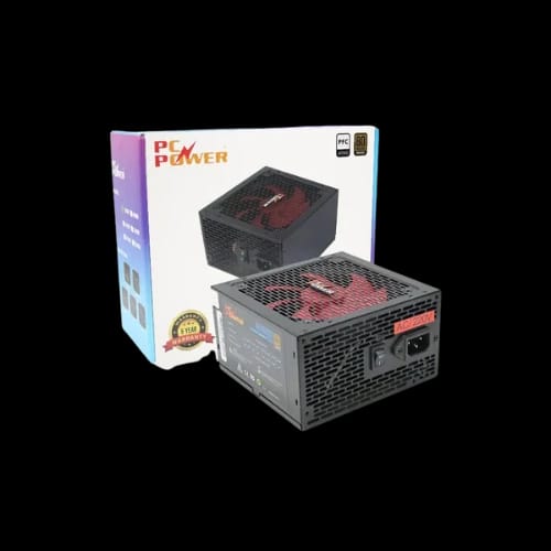 pc power pp 400w gaming power supply black