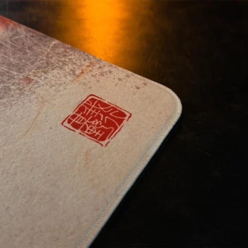 pcb kenseimat mouse pad corner view with fabric finish