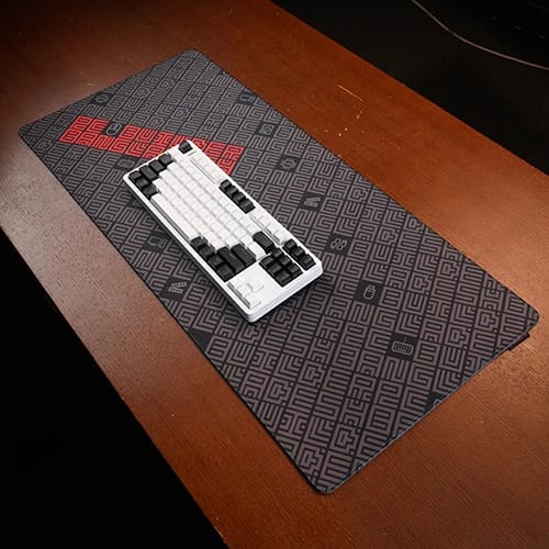 pcb mozaic matrix mouse pad 900 x 400 with keyboard