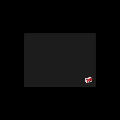 pcb store exclusive black mouse pad with minimal logo design