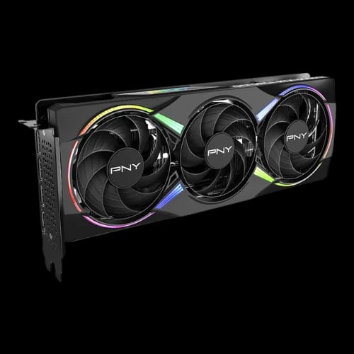 pny geforce rtx 5060 ti 16gb gddr7 epic x rgb oc triple fan graphics card 3