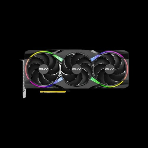 pny geforce rtx 5070 ti 16gb gddr7 epic x rgb overclocked triple fan plus graphics card fr