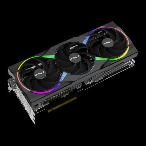 pny geforce rtx 5090 32gb oc triple fan gddr7 graphics card 3
