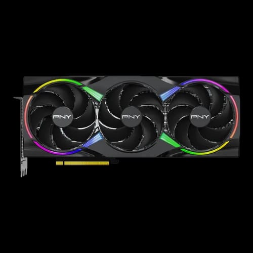 pny geforce rtx 5090 32gb oc triple fan gddr7 graphics card 4