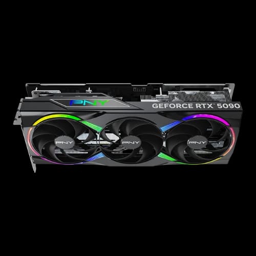 pny geforce rtx 5090 32gb oc triple fan gddr7 graphics card 5