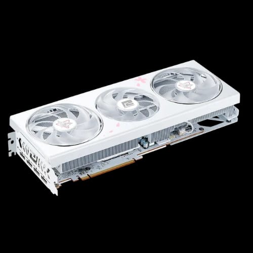 powercolor hellhound sakura amd radeon rx 7800 xt 16gb gddr6 limited edition graphics card 2