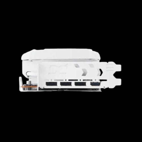 powercolor red devil spectral amd radeon rx 9070 xt 16gb gddr6 graphics card white 4