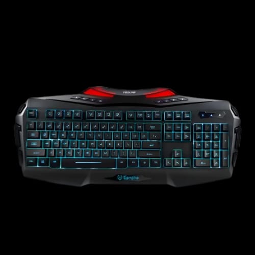 prolink egregius illuminated multimedia gaming keyboard main