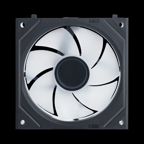 pureflow lite infinity core case fan black reverse
