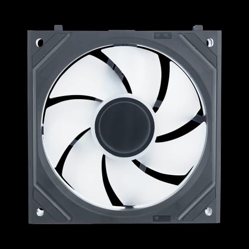 pureflow lite infinity core case fan black standard
