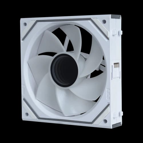 pureflow lite infinity core case fan white reverse expansion view