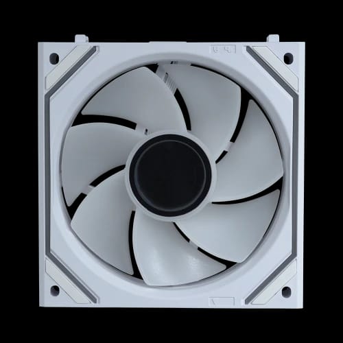 pureflow lite infinity core case fan white reverse