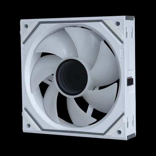 pureflow lite infinity core case fan white standard right side