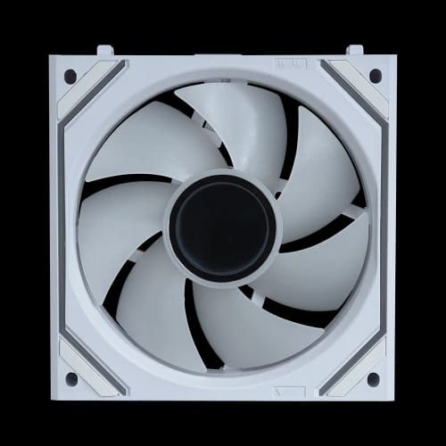 pureflow lite infinity core case fan white standard