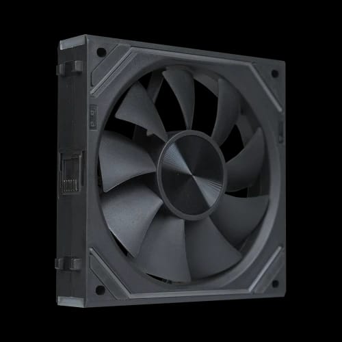 pureflow lite solid core block case fan black standard expansion view