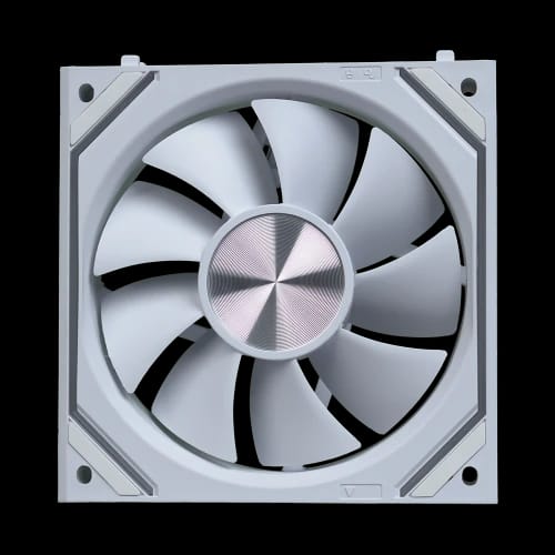 pureflow lite solid core block case fan white standard