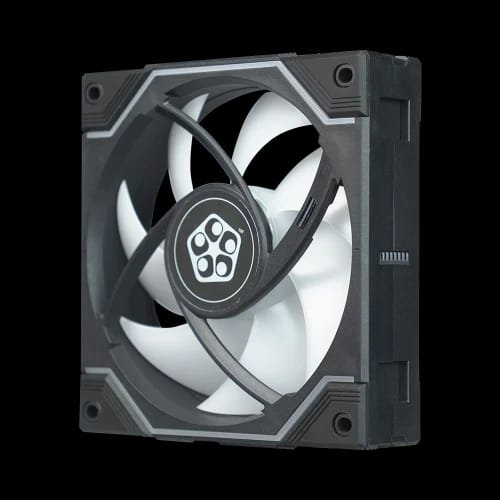 pureflow max case fan black reverse right side