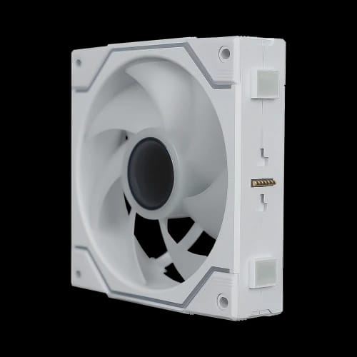 pureflow max case fan white standard side view