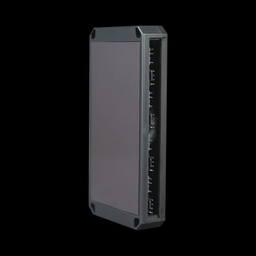 pureflow pf 10 fan argb controller black side profile
