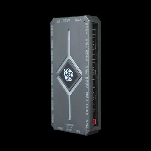 pureflow pf 10 fan argb controller black